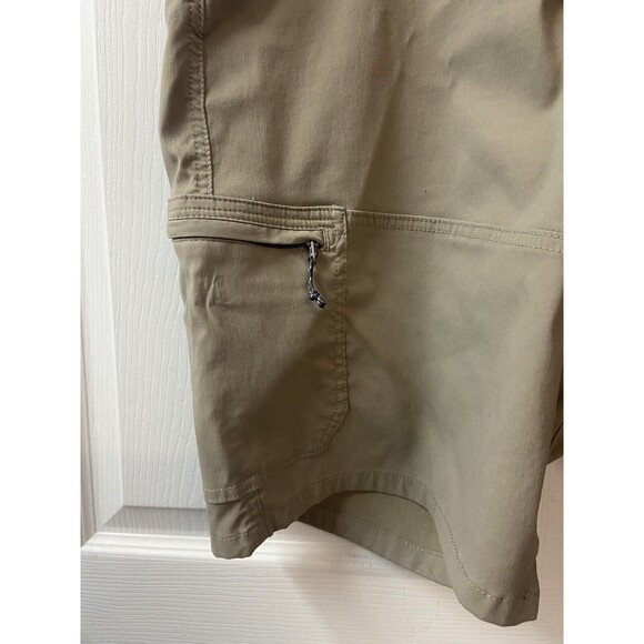 Prospective Flow Shorts Mens 42 Brown 10 inch Inseam Nylon Quick Dry Cargo - Picture 2 of 10